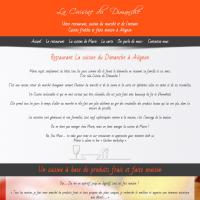 Création du site internet la-cuisine-du-dimanche.fr