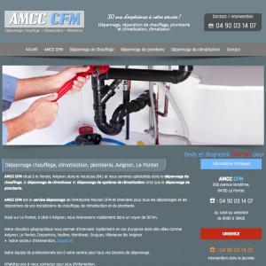 Création du site internet www.amcc-cfm.com