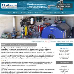 Création du site internet www.mouton-cfm.com