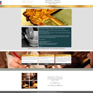 Création du site internet www.destination-artisanat.fr