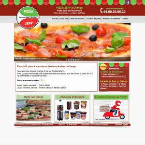 Création du site internet www.pizzajeff.fr